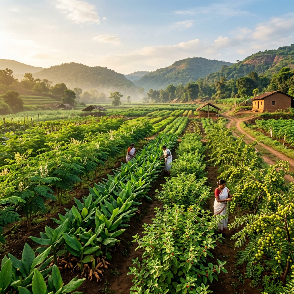 Agricultural quality inspection of Indian Botanical herbal batch samples